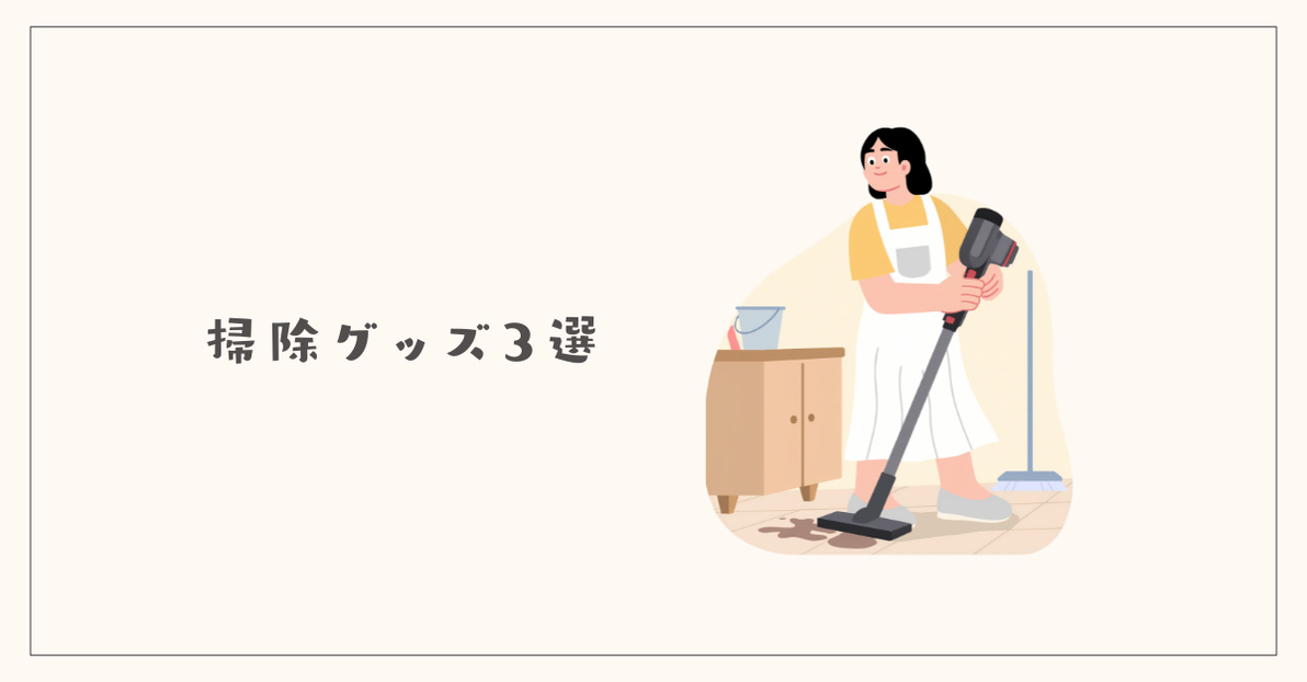 掃除・収納グッズで手放せるもの3選